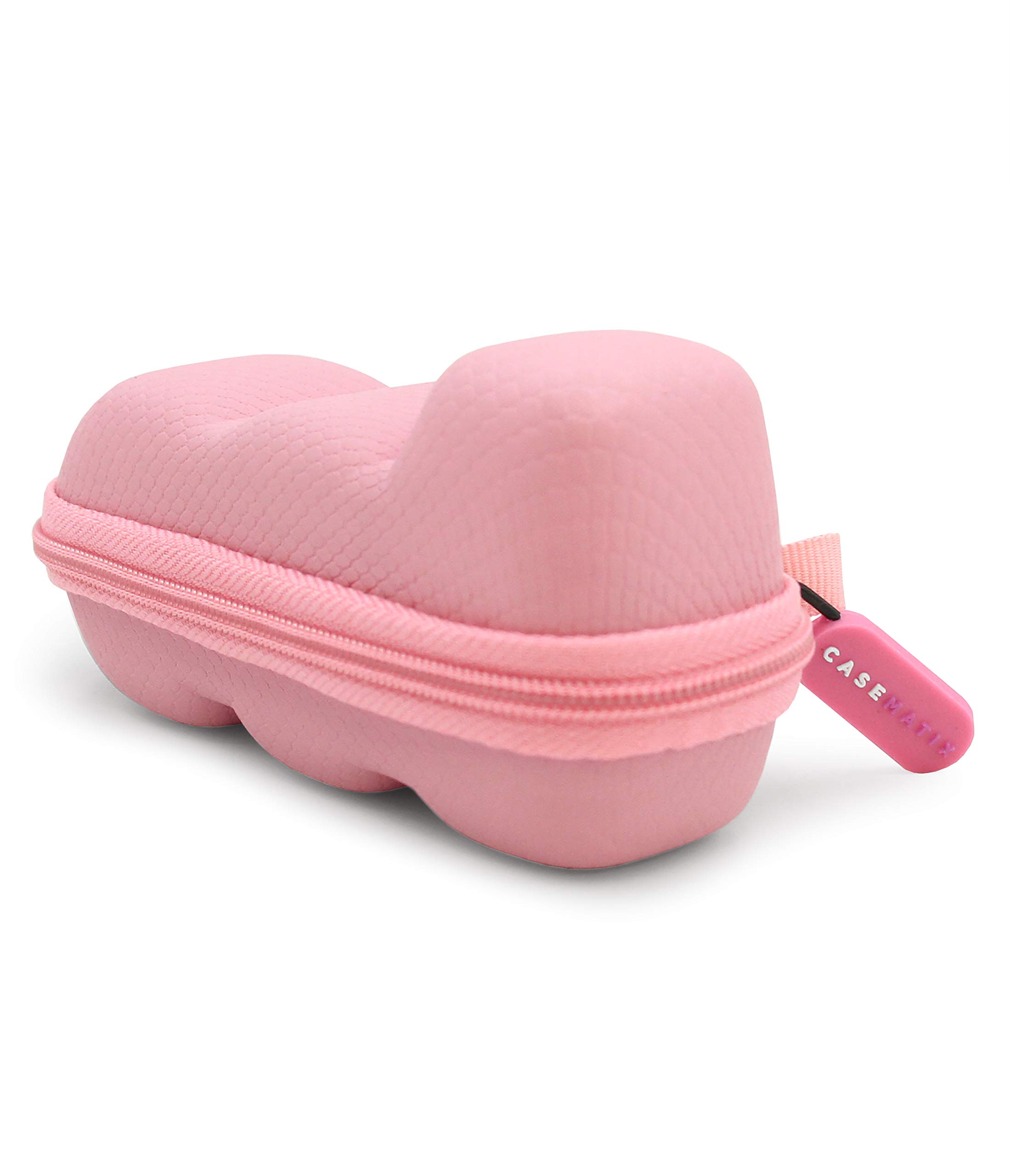 CASEMATIX Pink Asthma Inhaler Travel Case - Compact Protective Holder for Inhalers | Perfect for Travel, Gym & Everyday Use