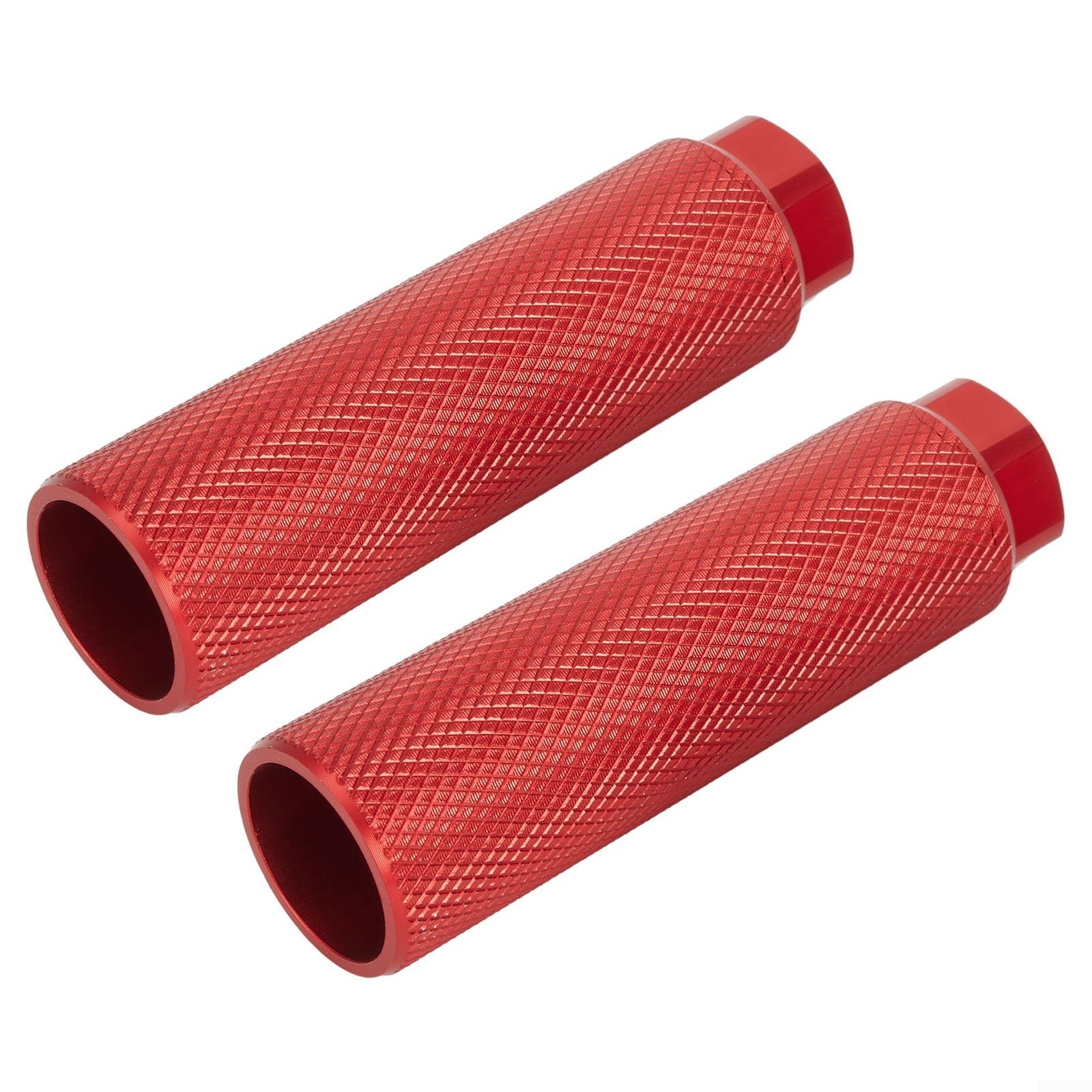 Durable Aluminum Alloy Bike Pegs with Non-Slip Grooves for Road & Mountain Bikes - Perfect for Stunt Riding, BMX Tricks, and Urban Commuting (Black)