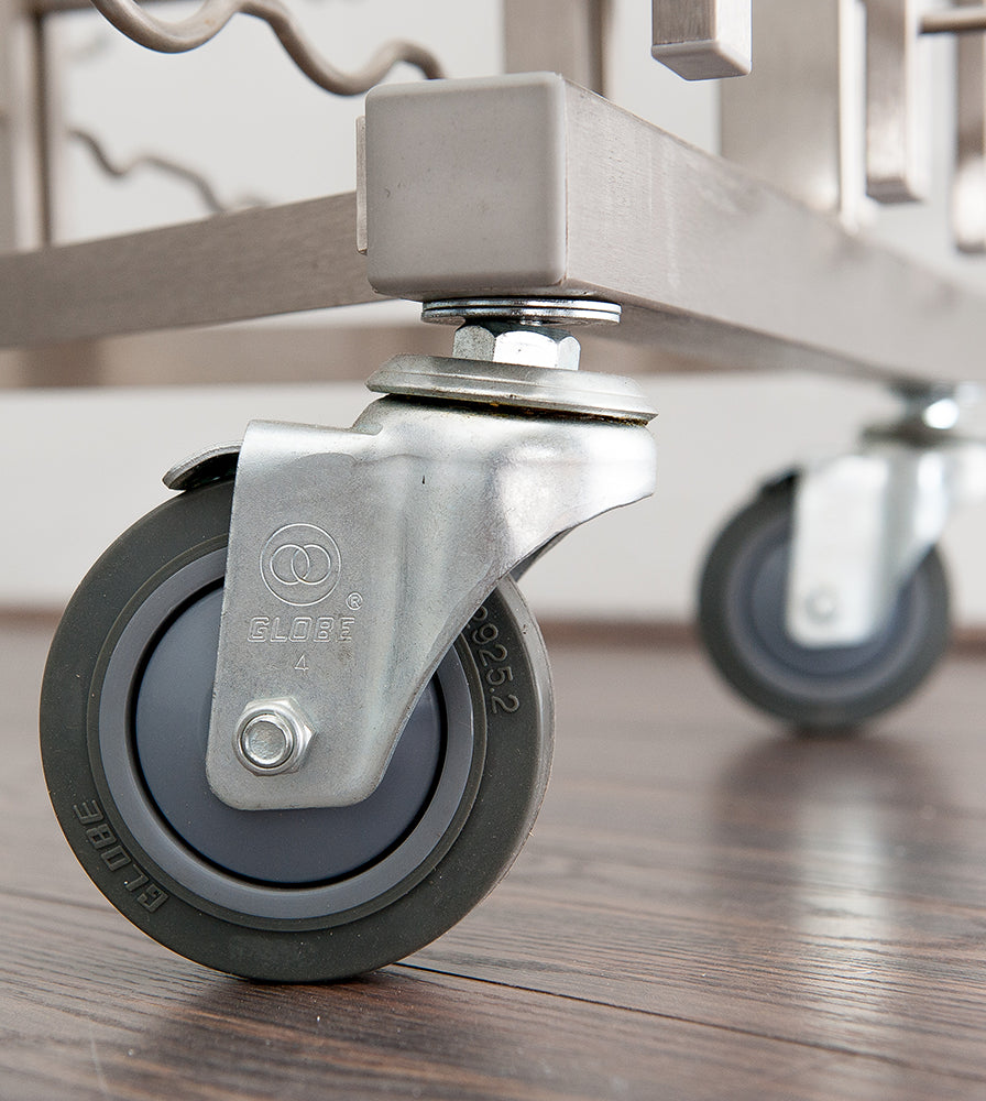 Heavy Duty Caster Wheels Kit for Furniture Extensions - Smooth Rolling & Easy Installation for Beds, Sofas, and Cabinets