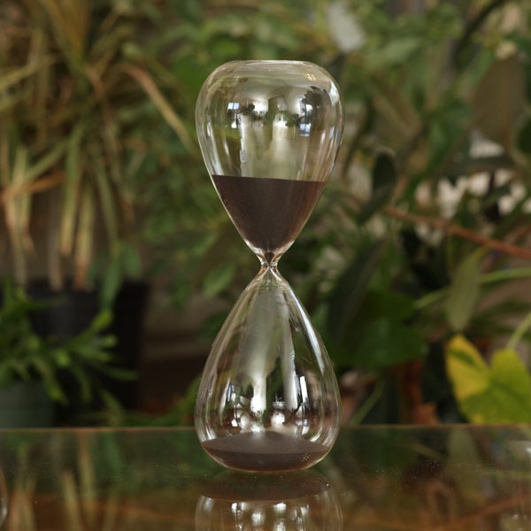 90 Minute Hand Blown Sand Timer - Premium Glass Hourglass for Time Management, Meditation & Classroom Activities - Perfect for Office, Yoga, and Study Sessions