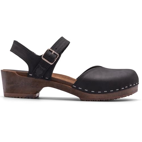 Black Nubuck (Dark Brown Base)