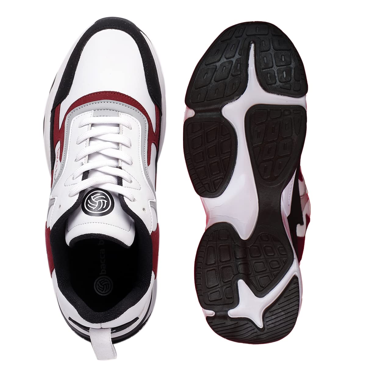Bacca Bucci Men's Spark Sports Running Shoes - Lightweight & Breathable for Jogging, Gym Workouts & Outdoor Activities