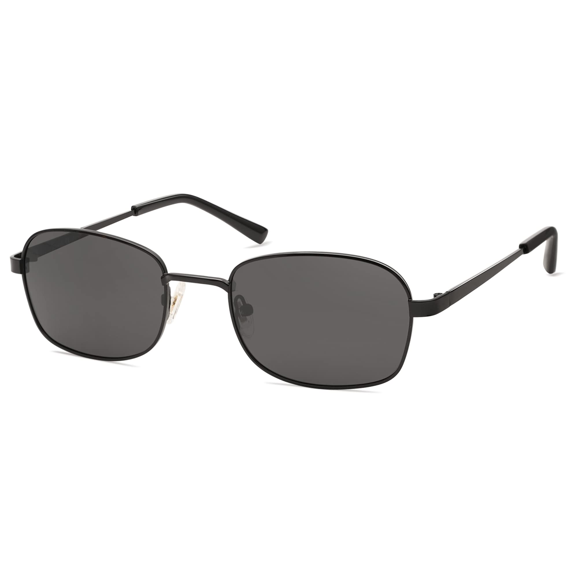 SOJOS Retro Rectangle Polarized Sunglasses for Women & Men - Vintage Narrow Square UV Protection Shades - Perfect for Driving, Beach & Outdoor Activities