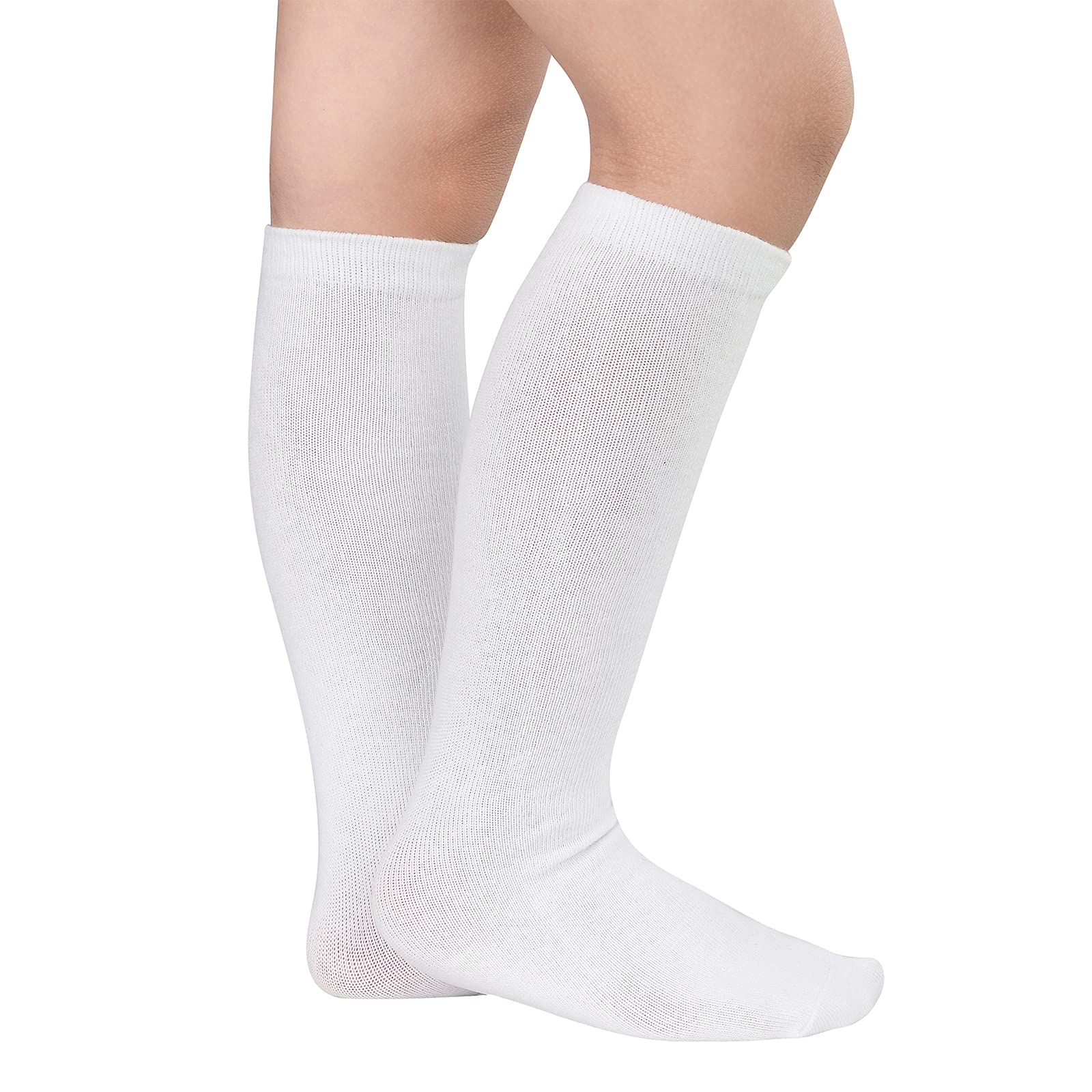 American Trends Kids Soccer Socks - Knee High Tube Socks for Toddlers & Children, Boys & Girls, Striped Athletic Sports Socks for School, Soccer Games & Outdoor Activities