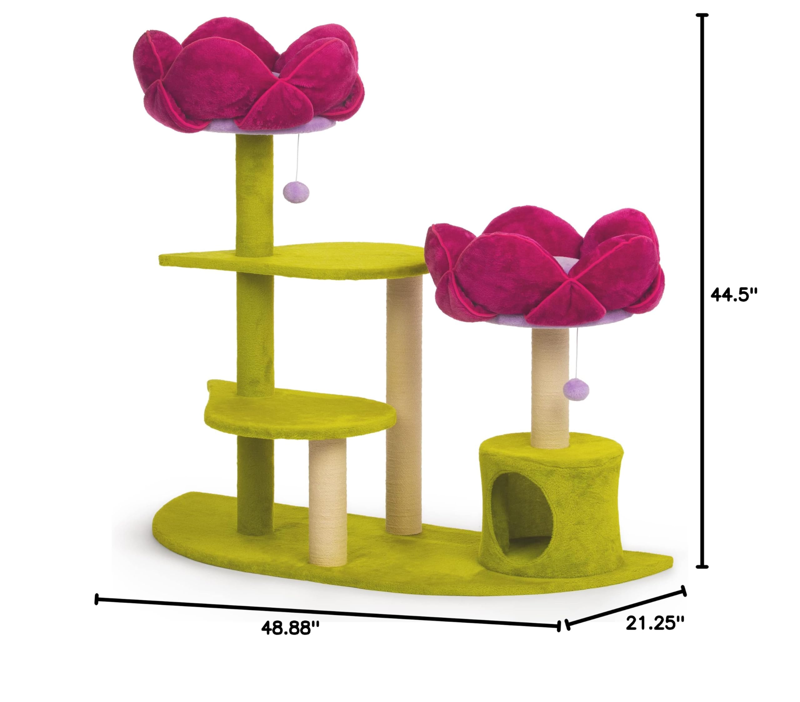 Prevue Pet Products Flower Garden Bird Cage - Spacious & Stylish Home for Small Birds - Perfect for Parakeets, Finches, and Canaries - Ideal for Living Rooms, Bedrooms, or Home Offices