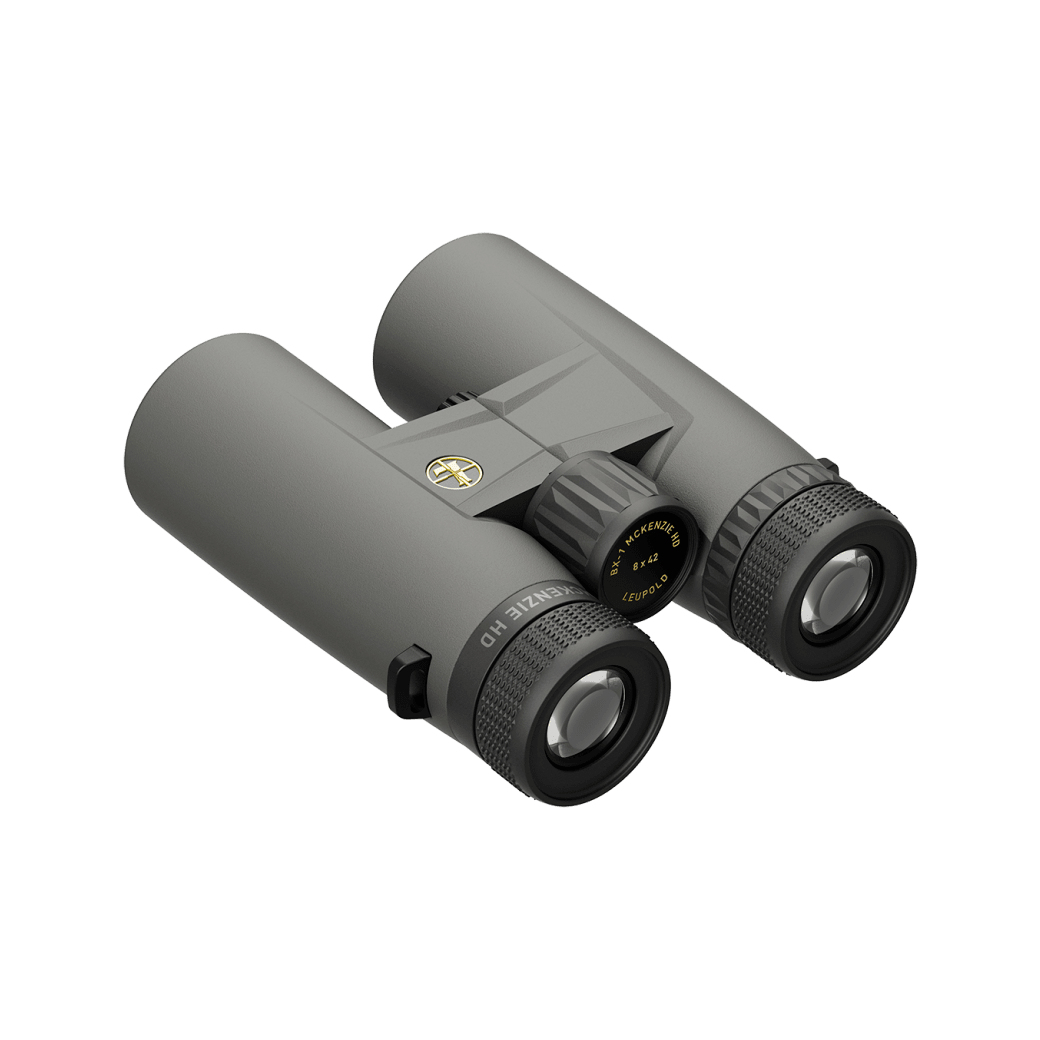 Leupold BX-1 McKenzie HD 8x42mm Binoculars - Premium Hunting & Bird Watching Optics, Waterproof & Fogproof, Lightweight for Outdoor Adventures (Shadow Grey)