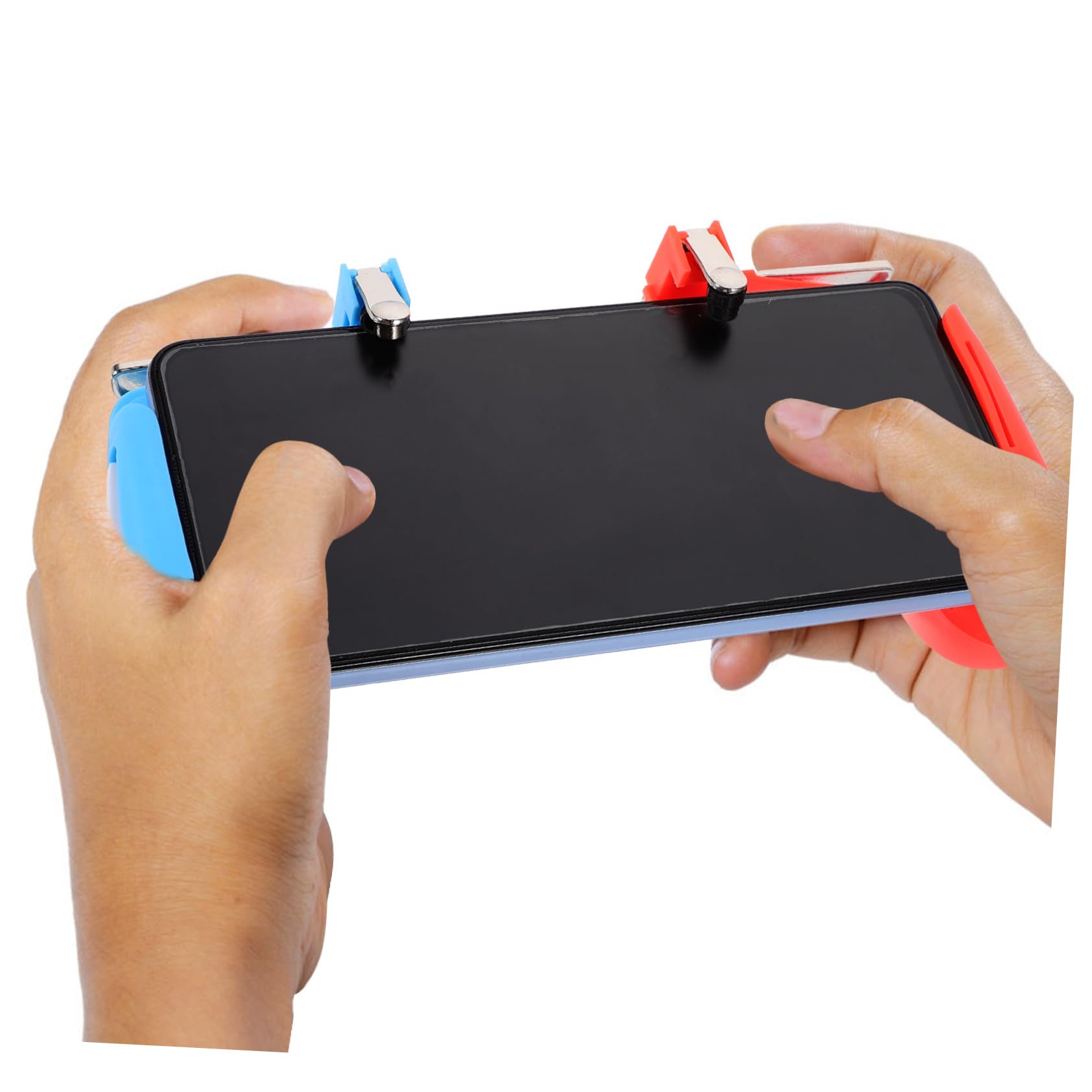 Adjustable Mobile Game Trigger for Shooter Games - Ergonomic Joystick Grips for PUBG, Fortnite & Call of Duty Mobile - Perfect for FPS Gaming on Smartphones