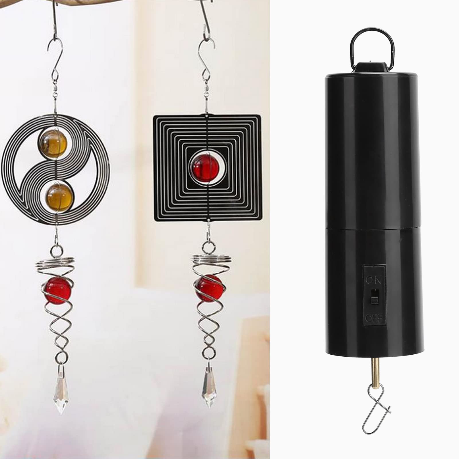Rotatable 30RPM Wind Spinner Motor - Garden & Balcony Decor for Outdoor Use