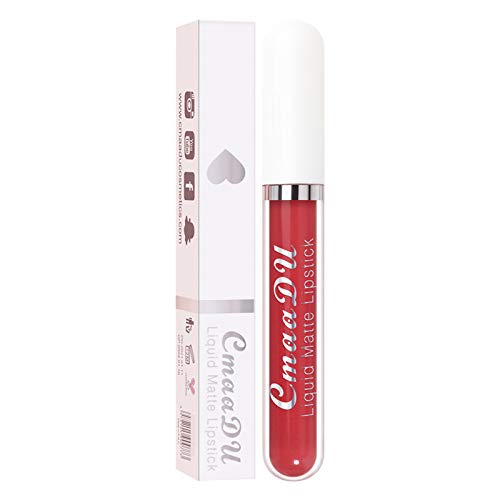 HXS Matte Liquid Lipstick Set - Velvet, Waterproof, Long Lasting Lip Gloss - Smooth Soft Nude Shades for Women | Perfect for Daily Wear, Parties, and Special Occasions