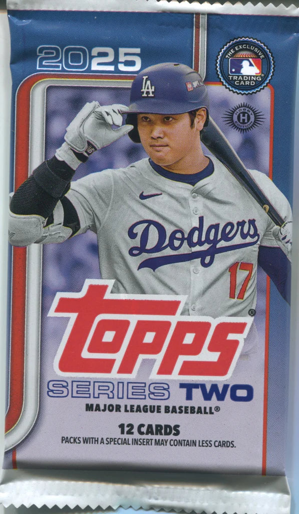 2025 Topps Series 2 Baseball Hobby Box - Collectible Trading Cards for MLB Fans | Perfect for Sports Memorabilia Collections and Fantasy Baseball Enthusiasts