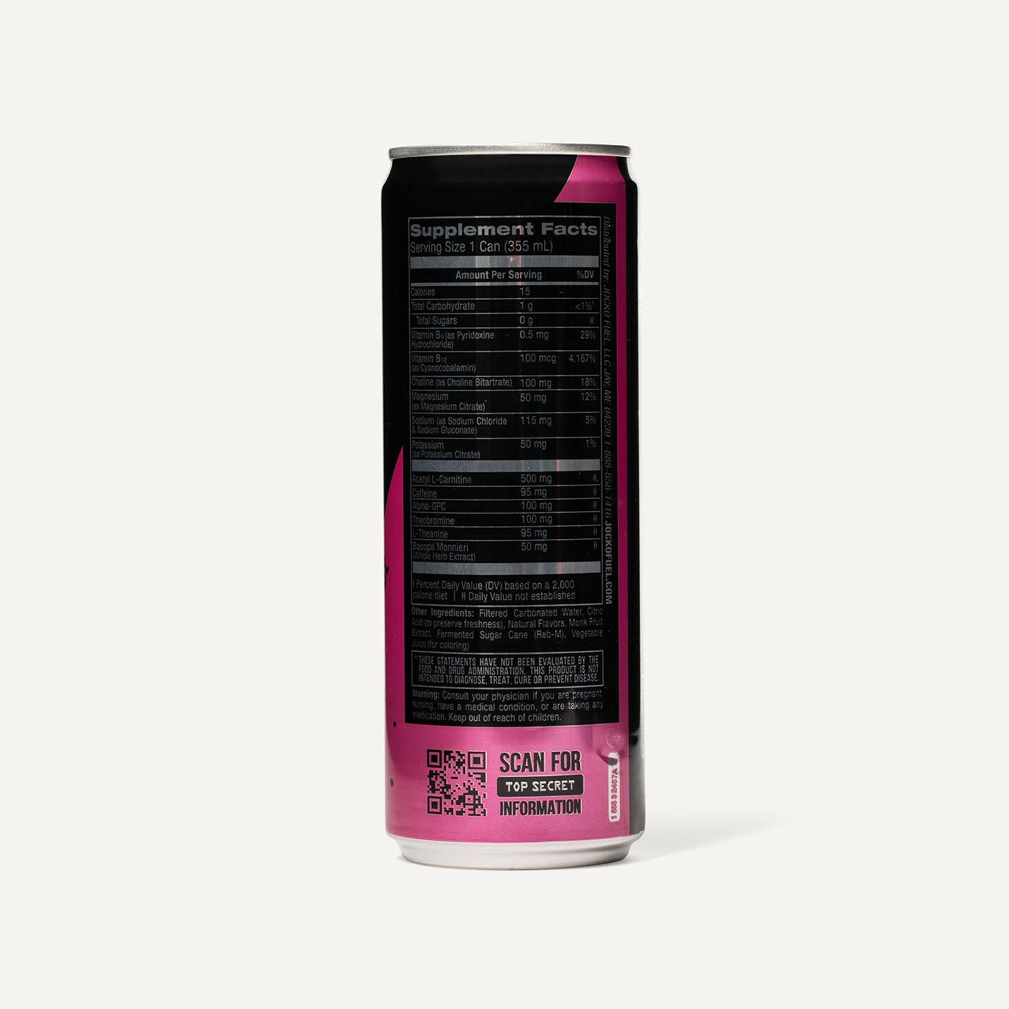 JOCKO GO Energy Drink - 12 Pack | Sugar-Free Pre Workout & Post Workout Supplement | Boost Energy & Focus for Gym, Running & Fitness