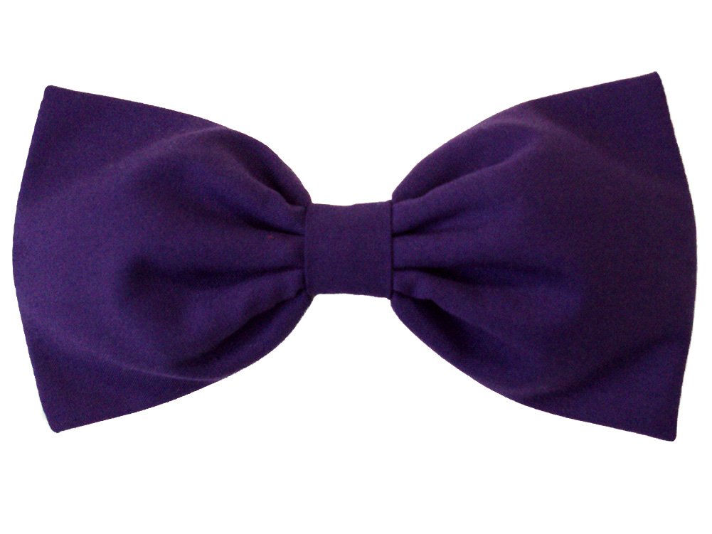 Elegant Purple Jewel Tone Hair Barrette - Solid Color Essentials Hair Bow for Women & Girls - Perfect for Weddings, Parties & Daily Accessories