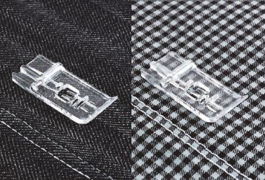 Brother Coverstitch Top Stitching Foot Set SA226CV - Professional Sewing Machine Accessory for Hemming, Seaming & Decorative Stitching - Perfect for Quilting, Garment Making & DIY Projects