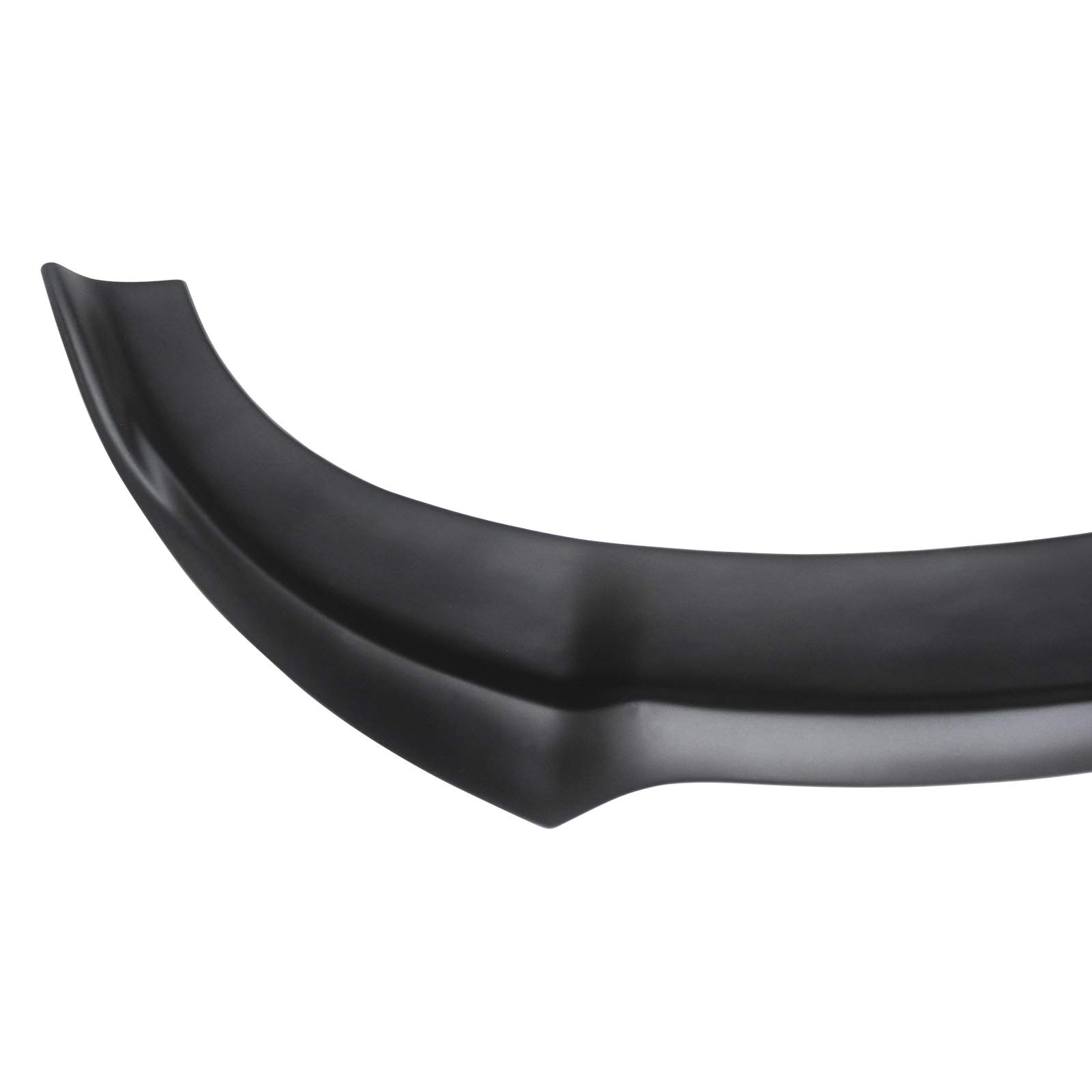 NINTE V3 Style Matte Black ABS Front Bumper Lip for 2015-2023 Dodge Charger SRT Scat Pack Widebody | Aggressive Styling Upgrade for Street & Track Performance