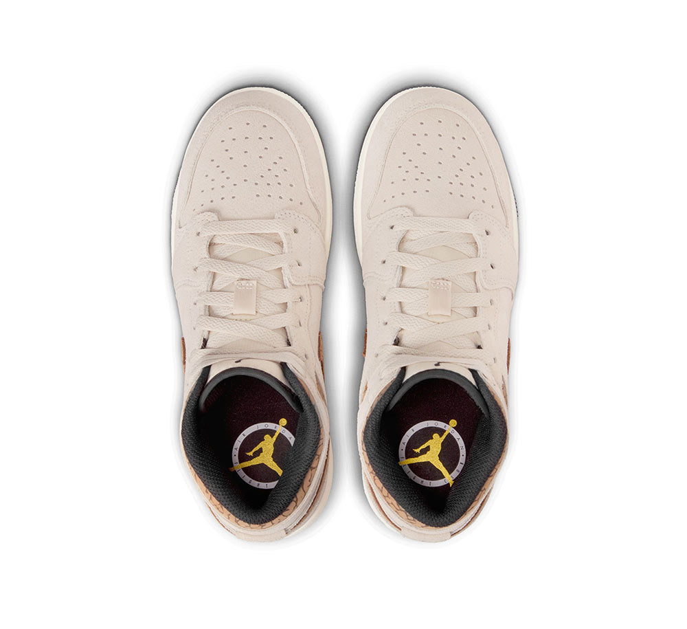 Original Air Jordan 1 Mid SE (GS) Basketball Shoes for Kids - Perfect for School, Sports & Casual Wear