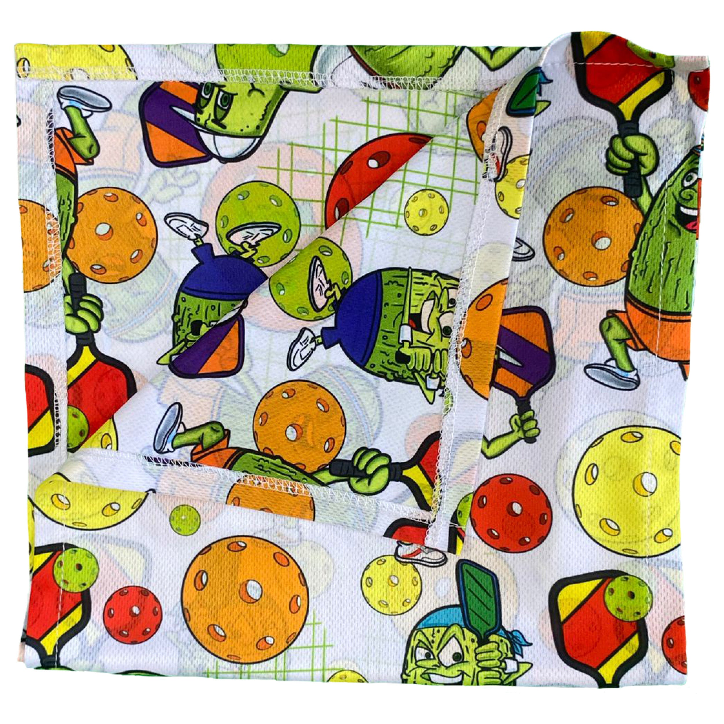 Best Cooling Towel for Pickleball Players - Quick Dry & Chilled Fabric for Hot Days - Perfect for Outdoor Sports & Workouts