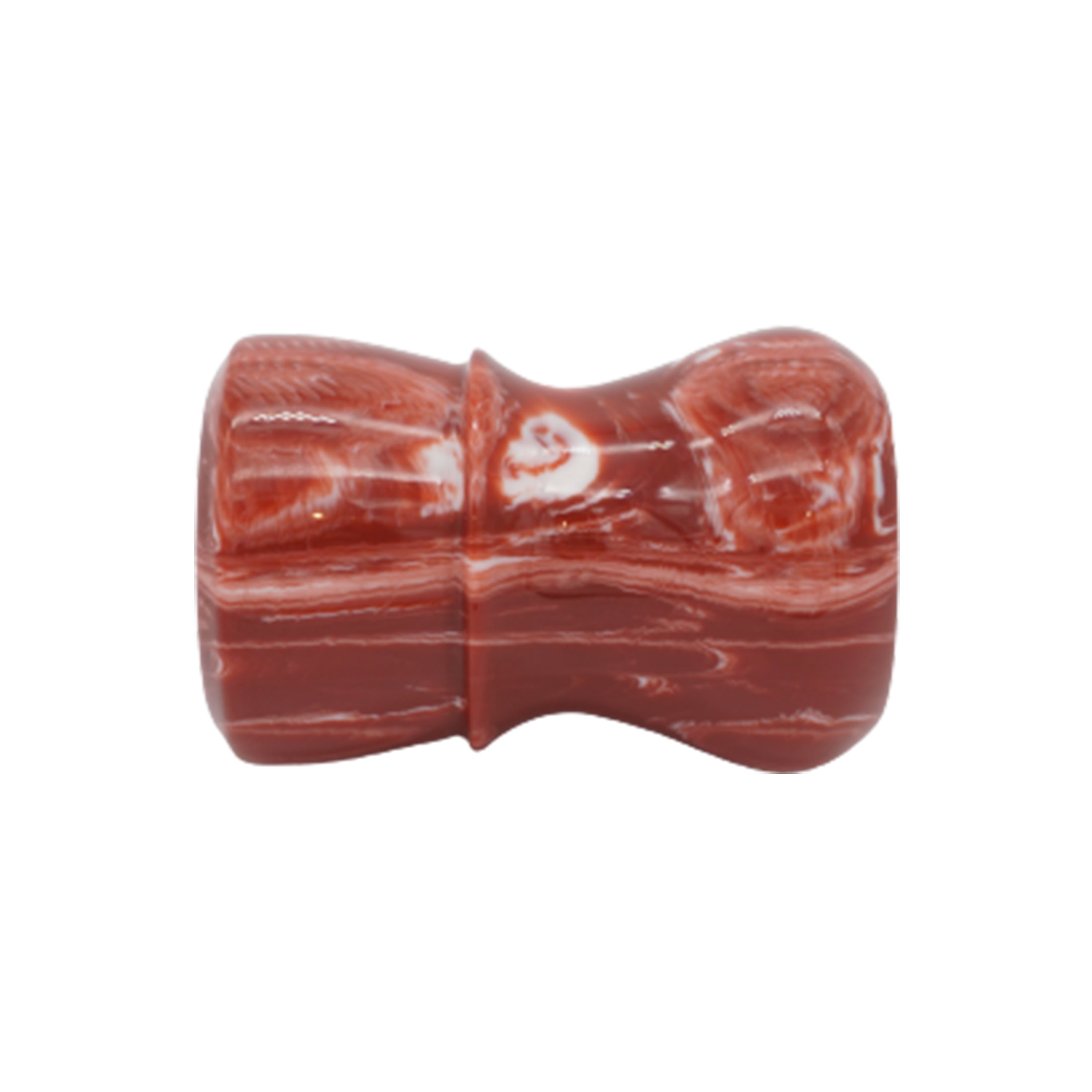 Premium Handmade Strawberry Cream Shaving Brush Handle - Fits 24mm & 26mm Knots - Perfect for Wet Shaving & Grooming Gifts