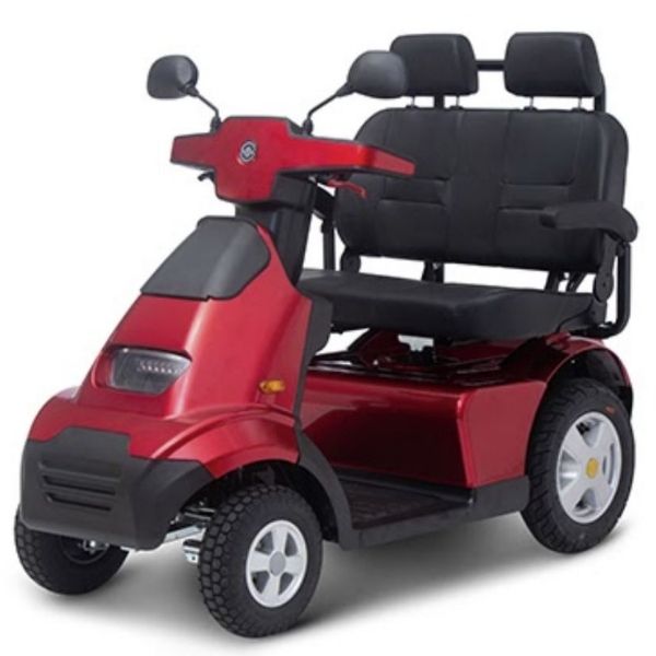 AFIKIM Afiscooter S 4 Wheel Mobility Scooter for Adults - Electric Powered Disability Scooter with Comfortable Seat & Long Battery Life - Perfect for Shopping, Travel & Outdoor Activities