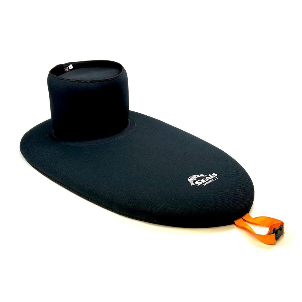 Premium Kayak Spray Skirt - Waterproof Seals & Shock Cord for Secure Fit | Ideal for Whitewater Kayaking & Canoeing Adventures