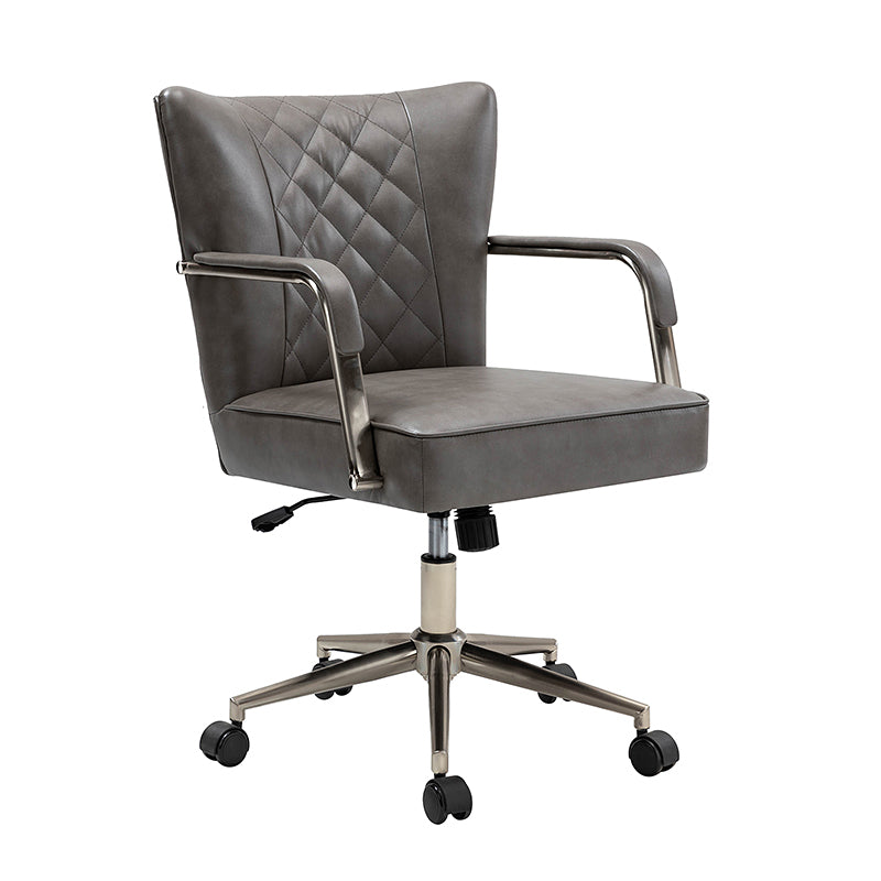 Egmont Waterproof 360 Degree Swivel Office Task Chair - Ergonomic Desk Chair for Home & Office Workspace, Gaming, and Study