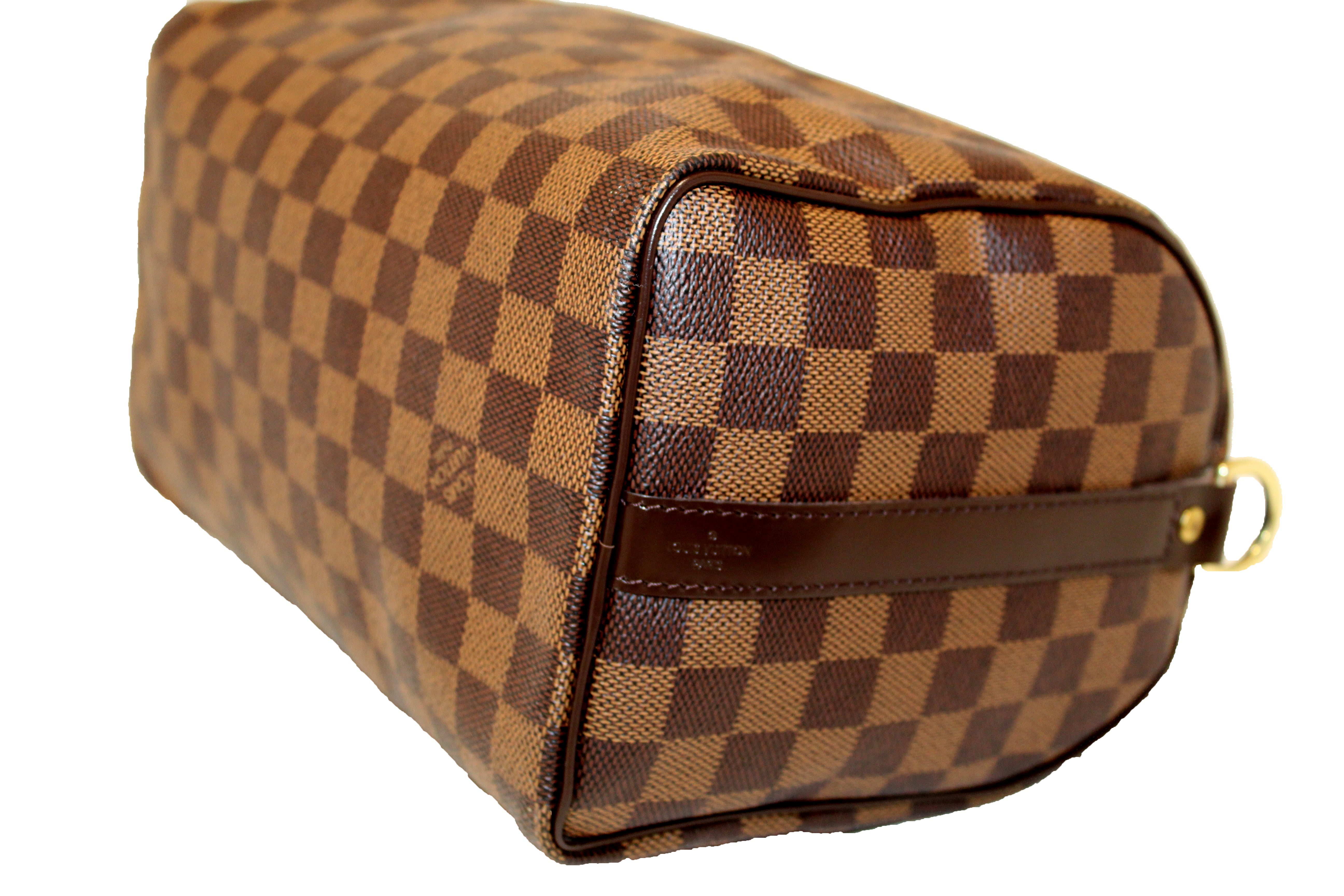 Authentic Louis Vuitton Damier Ebene Speedy 25 Bandouliere Crossbody Bag - Luxury Handbag for Women, Perfect for Work, Travel & Everyday Use