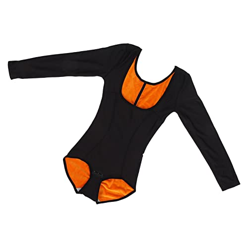 Women's One Piece Shapewear - Breathable Long Sleeve Body Shaper with Row Buckle & Chest Support for Daily Wear & Body Curve Shaping (XXL) - Perfect for Home, Office & Special Occasions