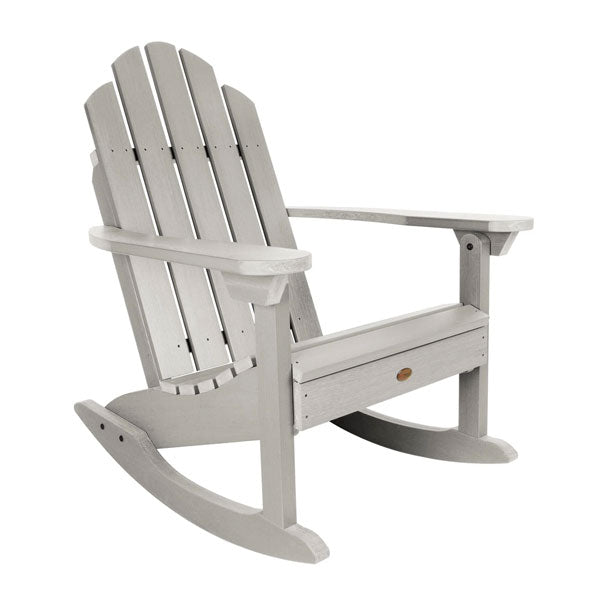 Premium Outdoor Classic Westport Adirondack Rocking Chair - All-Weather Resistant, Comfortable Patio & Garden Rocking Chair for Porch, Deck, Backyard Relaxation