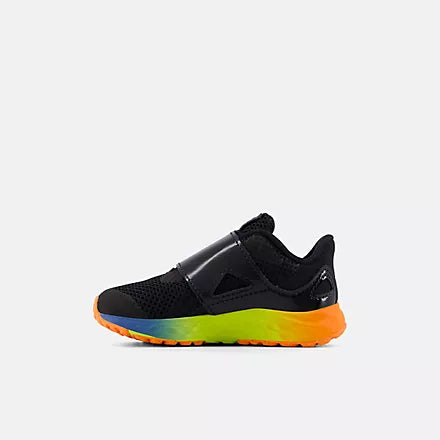 New Balance Infant's Fresh Foam Arishi V4 Black Running Shoes - Lightweight & Comfortable for Toddlers - Perfect for Playtime, Walking & Daily Activities