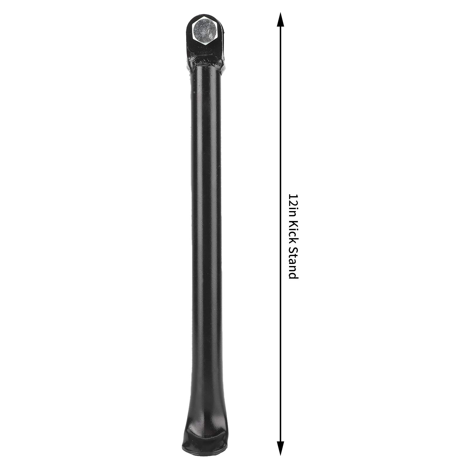 Akozon 12-Inch Dirt Bike Kick Stand with Spring - Universal Fit for SDG, SSR, Taotao, Coolster 70/90/110/125cc & KL10 Pit Bikes - Perfect for Off-Road, Trail Riding & Motocross Maintenance
