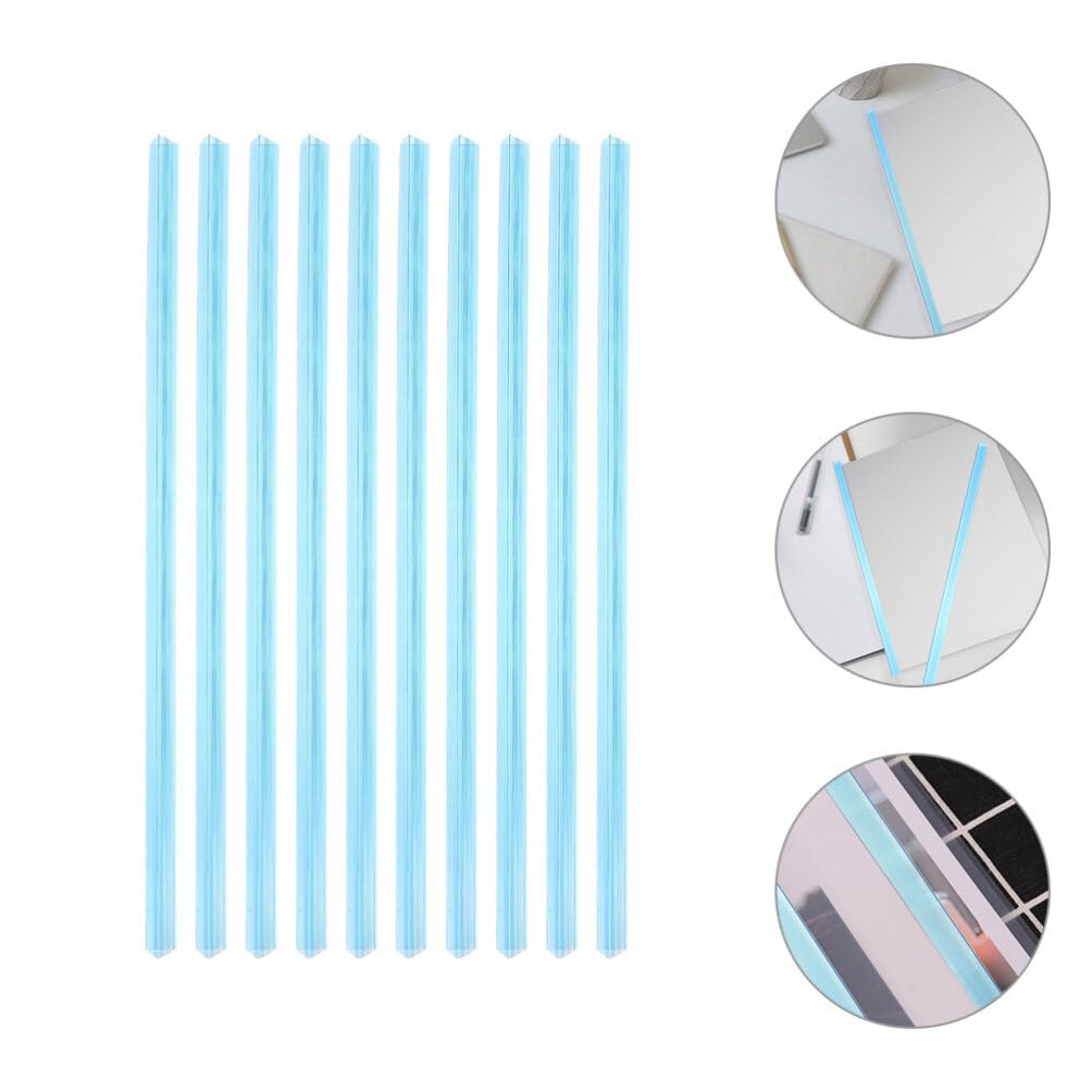 A4 Binding Bars Slide Grip - 30 Sheet Capacity for Reports, School & Office Use - Blue