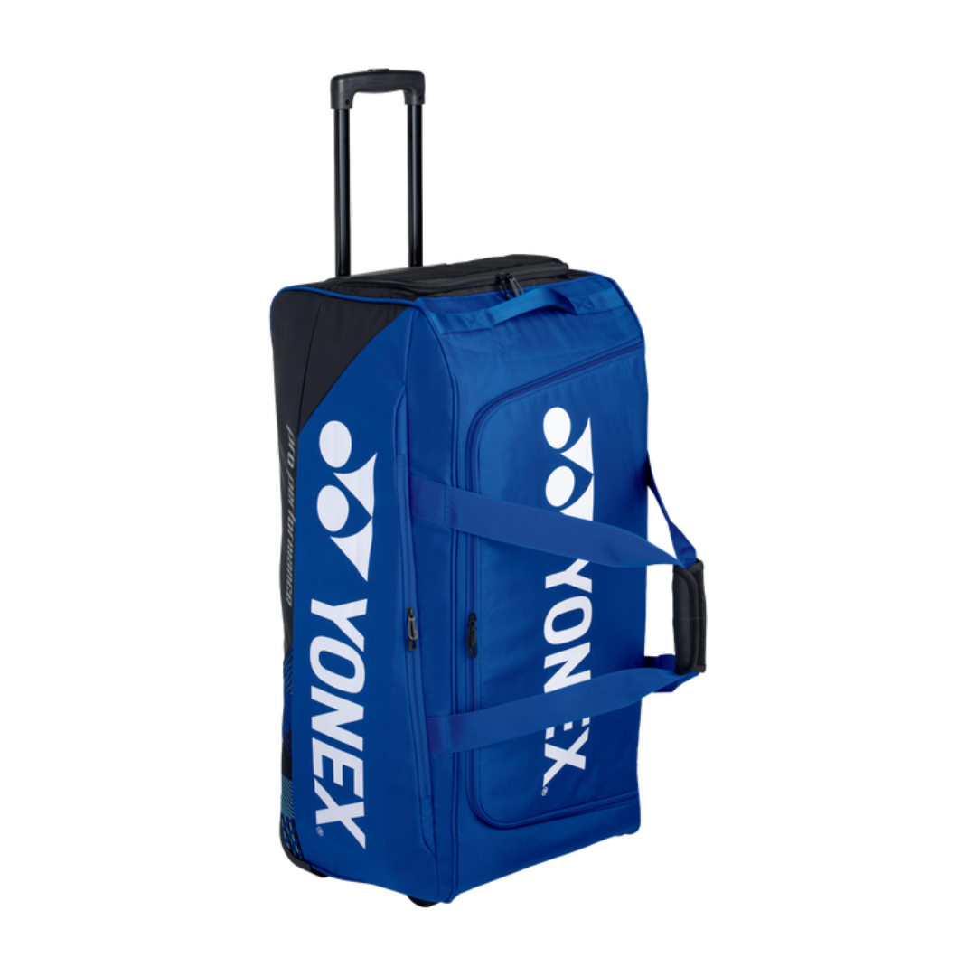 Yonex BAG92432 Pro Trolley Badminton Bag [Cobalt Blue] - Durable Sports Equipment for Tennis & Badminton Players | Perfect for Travel & Tournament Use