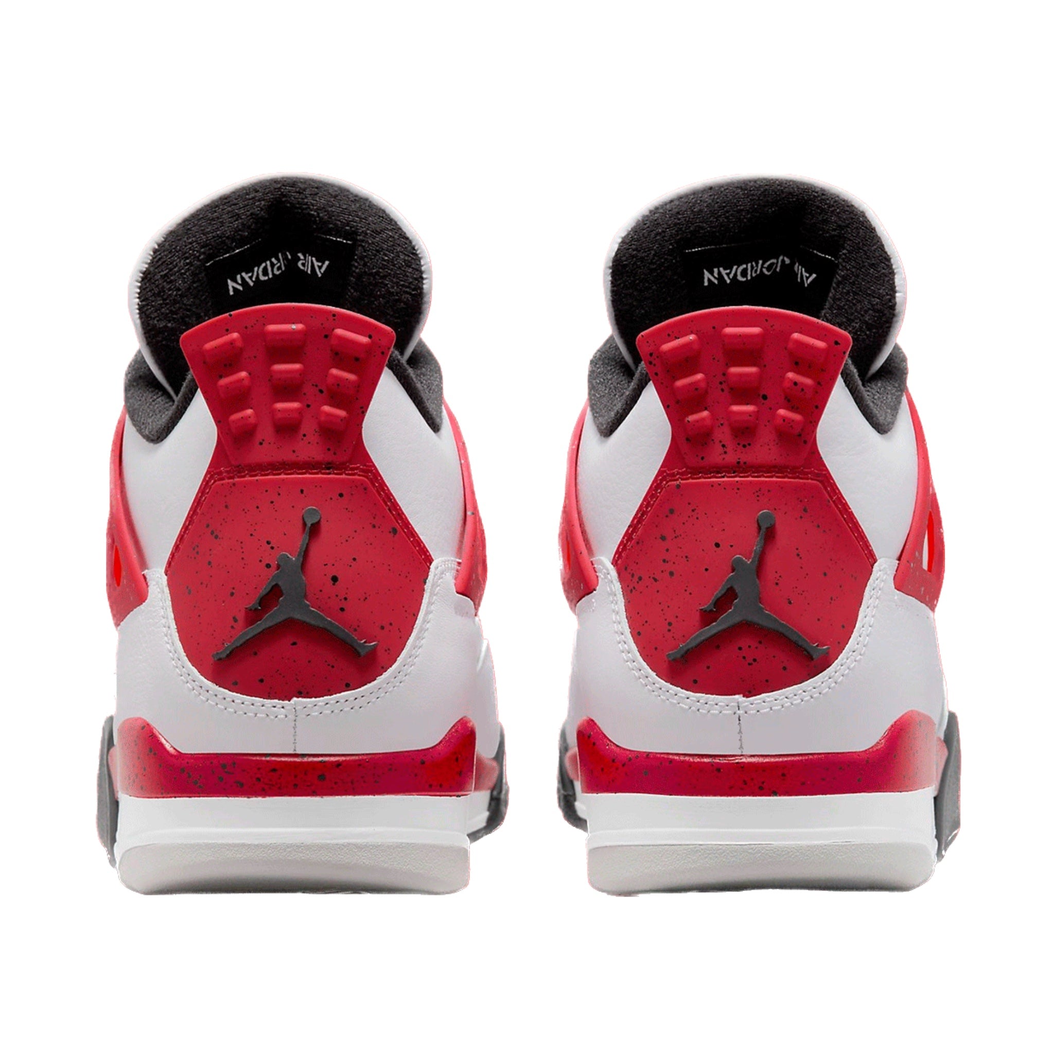 Air Jordan 4 Retro Men's Basketball Shoes - Red Cement/White/Fire Red/Black Neutral | Stylish Sneakers for Casual Wear, Street Fashion & Sports Enthusiasts