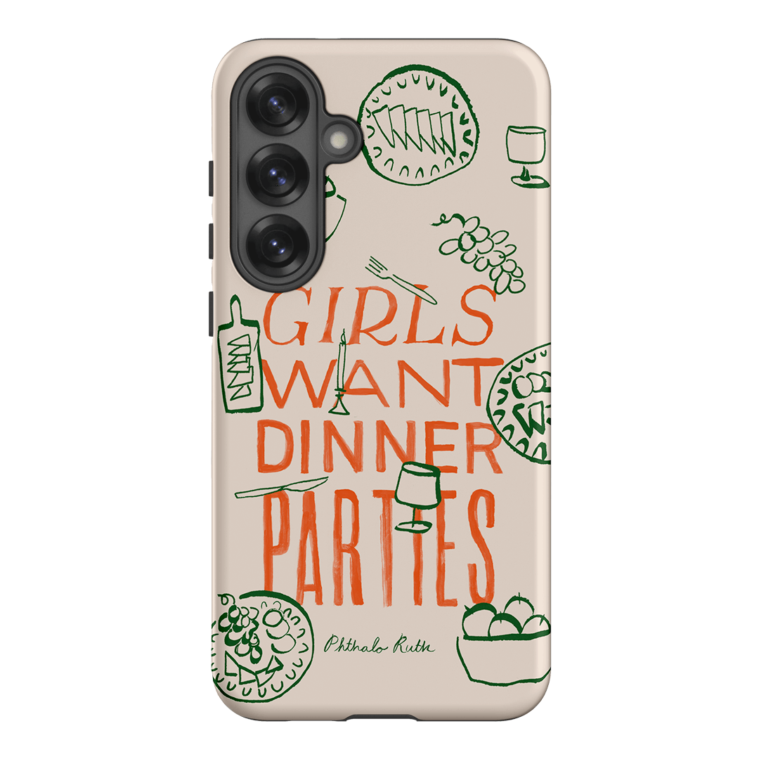 Stylish & Durable Dinner Party Phone Case - Trendy Protective Cover for iPhone & Android - Perfect for Parties, Events & Social Gatherings