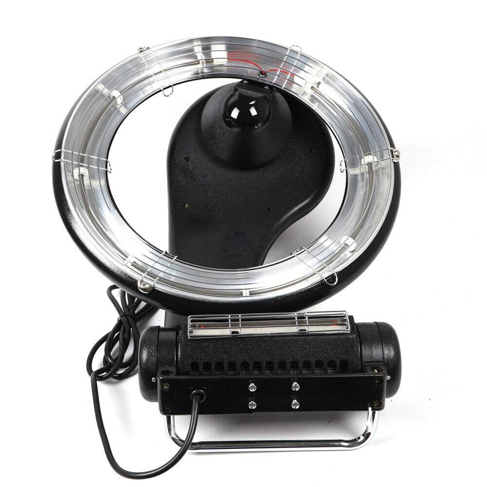 3 in 1 Orbiting Infrared Hair Dryer & Steamer - Professional Salon Stand Dryer with 360° Rotation, 110V 1000W for Hair Coloring & Styling - Perfect for Home & Salon Use