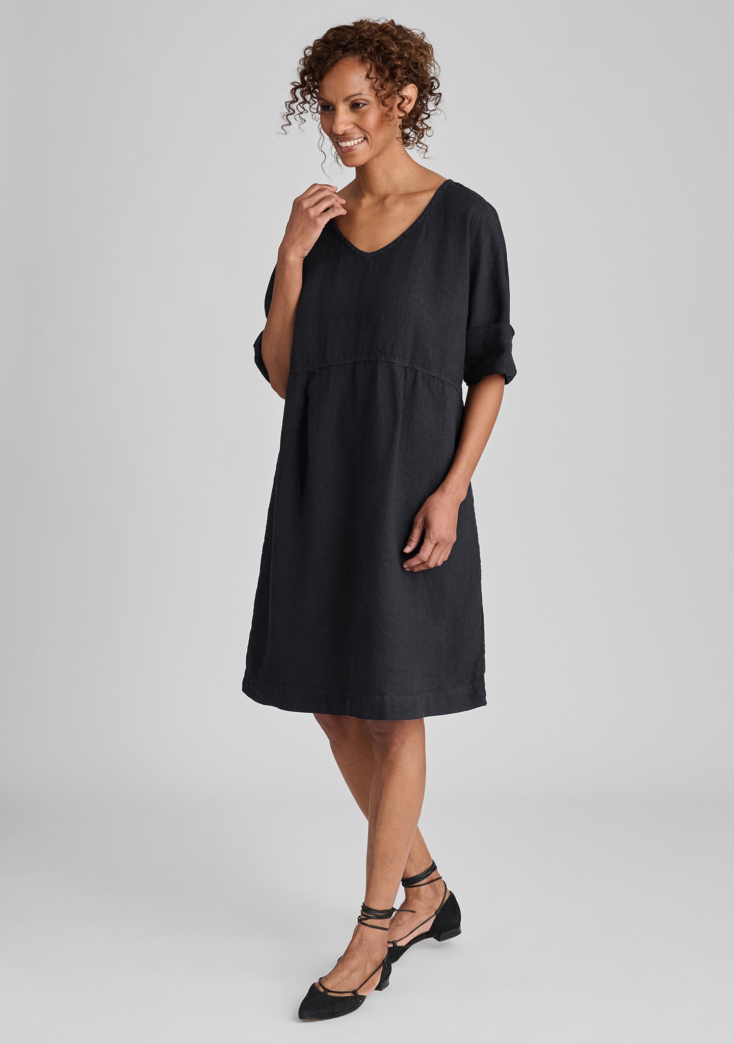 Stylish Dolman Sleeve Linen Dress for Women - Breathable & Comfortable Summer Casual Wear - Perfect for Beach, Vacation, and Everyday Outfits