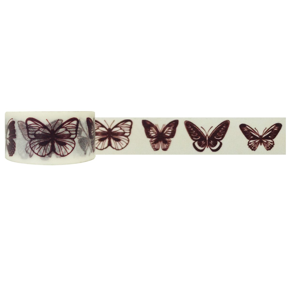 Wrapables Floral & Nature Japanese Washi Masking Tape - Decorative DIY Scrapbooking, Journaling, Gift Wrapping & Craft Supplies - Perfect for Bullet Journals, Planner Stickers & Home Decor