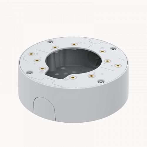 Axis Communications TP3603 Indoor Conduit Back Box - Secure Cable Management Solution for IP Cameras & Security Systems | Ideal for Office, Retail & Home Surveillance Installations