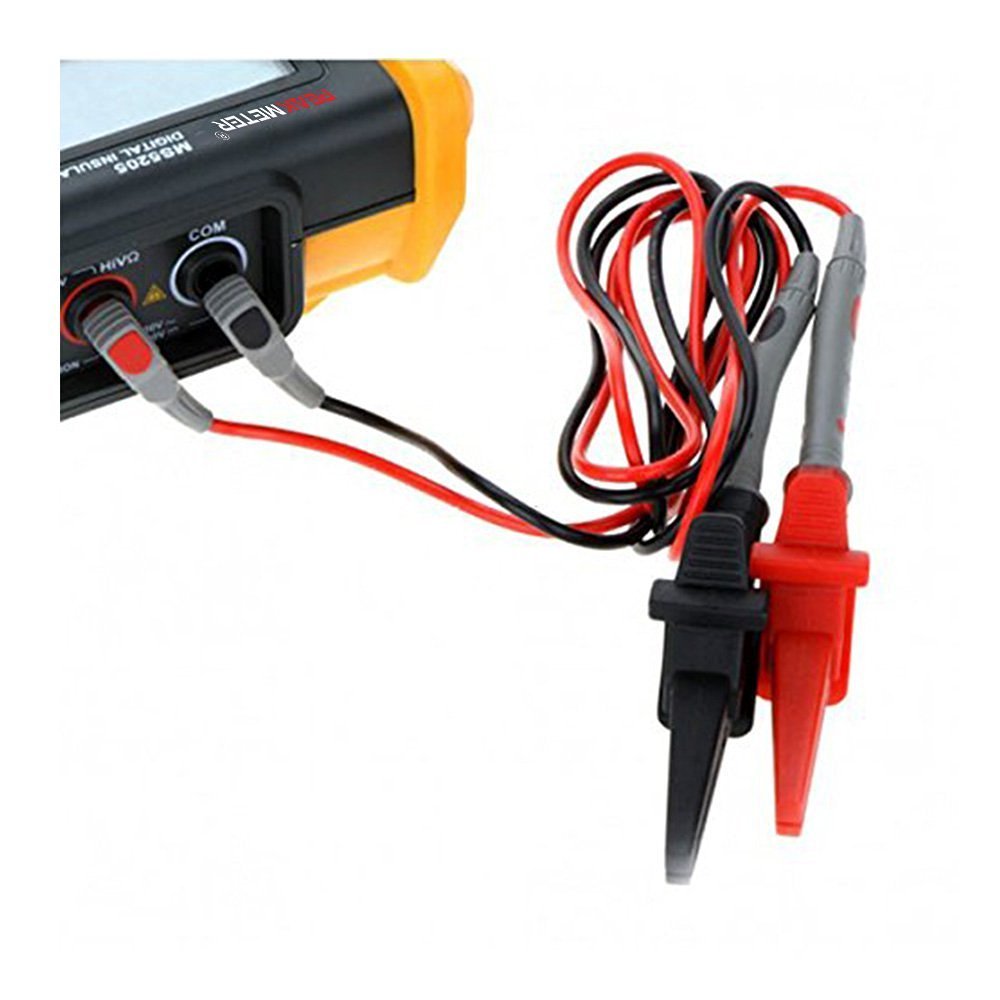 PM5205 Digital Insulation Tester - 1000V Resistance Meter & Megohmmeter with Auto Power Off - Perfect for Electricians, HVAC Technicians, and Industrial Maintenance