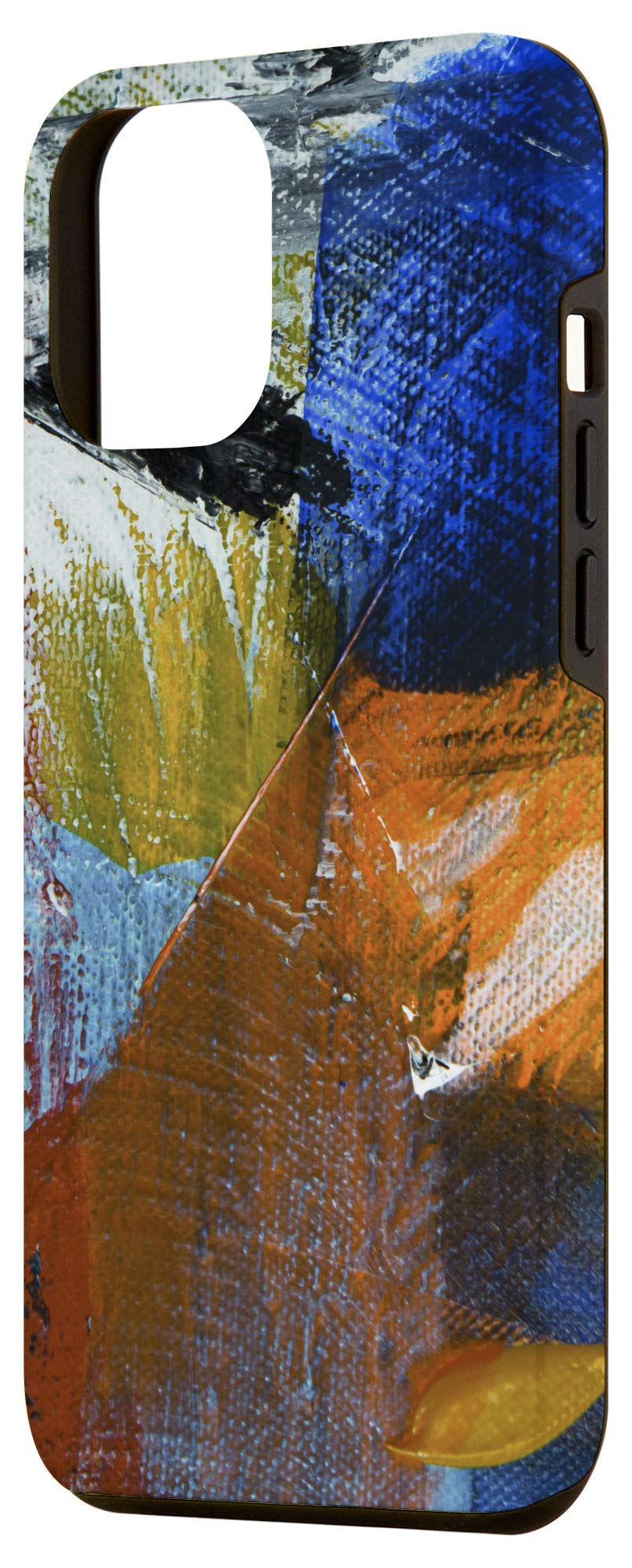 Premium iPhone 12 Pro Max Abstract Art Phone Case - Shockproof Protective Cover with Slim Fit Design for Men & Women - Perfect for Everyday Use, Travel, and Office Protection