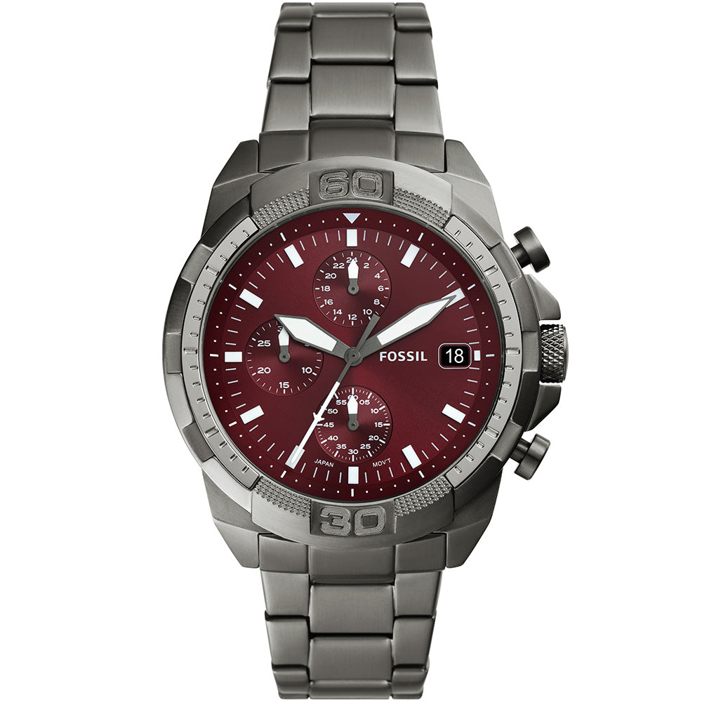 Fossil Bronson FS6017 Men's Chronograph Watch - Stylish Casual & Dress Watch for Everyday Wear