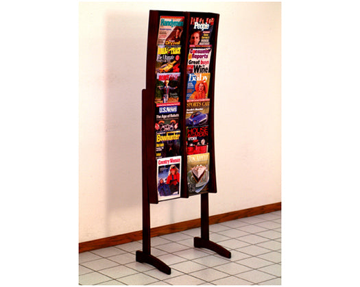 12-Pocket Modern Floor Display Stand for Retail Stores - Perfect for Showcasing Clothing, Accessories, and Promotional Items