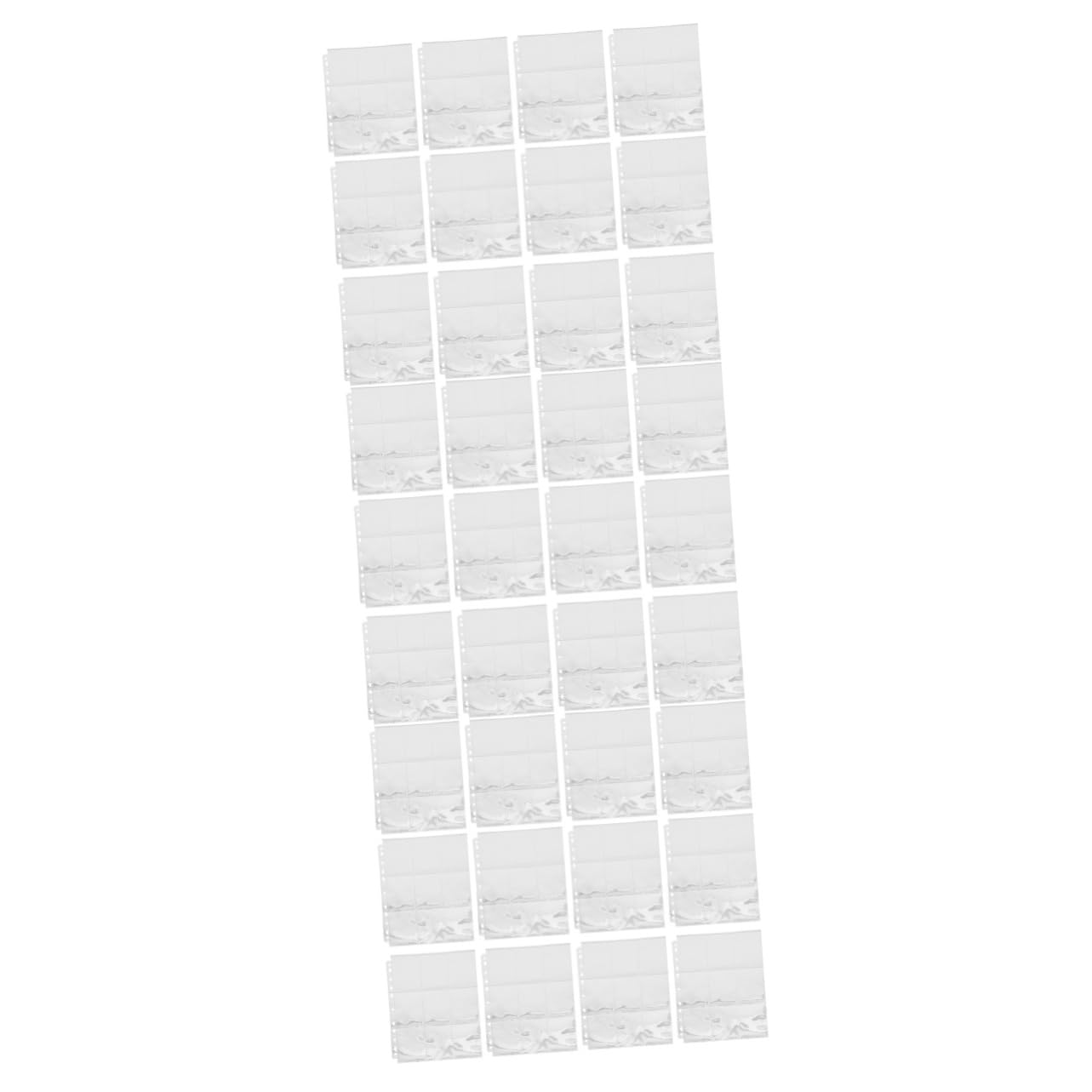 150 Pcs Clear Card Sleeves for Trading Cards - Premium Game Card Holder & Binder Pages with 9-Slot Design - Perfect for MTG, Pokemon, Yu-Gi-Oh Collectors and Card Game Storage