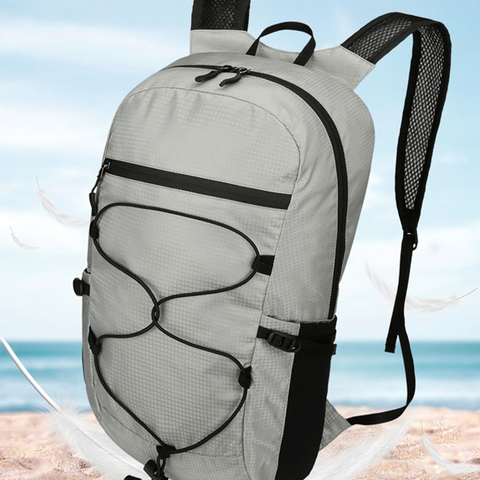 Foldable Lightweight Travel Backpack - Packable Hiking Daypack for Women & Men - Water-Resistant Mini Camping Backpack for Beach, Gym, Outdoor Sports, Running & Travel Essentials - Perfect for Weekend Getaways, Commuting & Adventure Trips