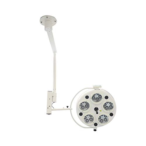 125W Shadowless Ceiling Examination Lamp - Medical Grade LED Surgical Light for Operating Rooms & Dental Clinics - Perfect for Surgeries, Procedures & Emergency Care