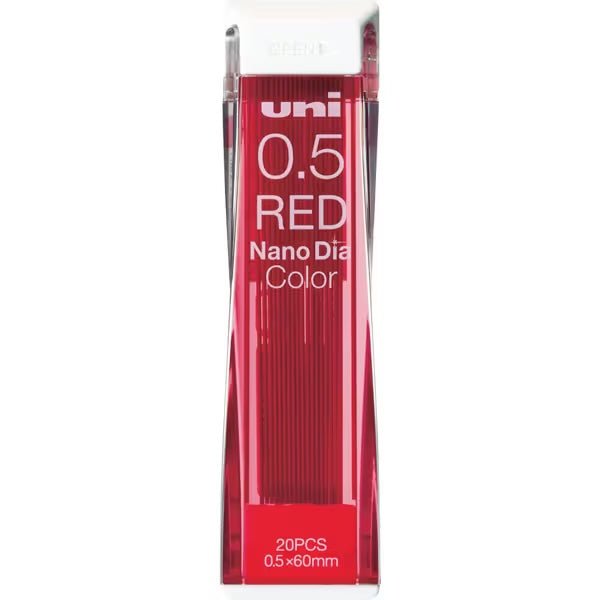 uni Nano Dia Pencil Lead 0.5mm HB - Premium Mitsubishi Pencil Refills for Smooth Writing - Perfect for Sketching, Note Taking & Standardized Tests