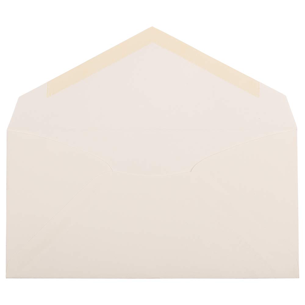 JAM PAPER Monarch Strathmore Invitation Envelopes 3 7/8 x 7 1/2 Inches - Natural White Wove Paper - Bulk Pack of 1000 Envelopes per Carton - Perfect for Wedding Invitations, Business Cards, Greeting Cards and Stationery