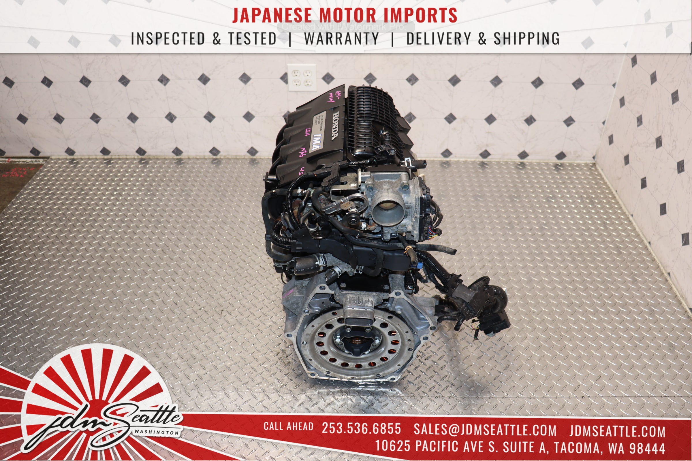 JDM LEA IMA 1.5L Engine for 2011-2016 Honda CR-Z CRZ - Replacement Motor for 11 12 13 14 15 16 Models - Perfect for Performance Upgrades & Engine Replacement