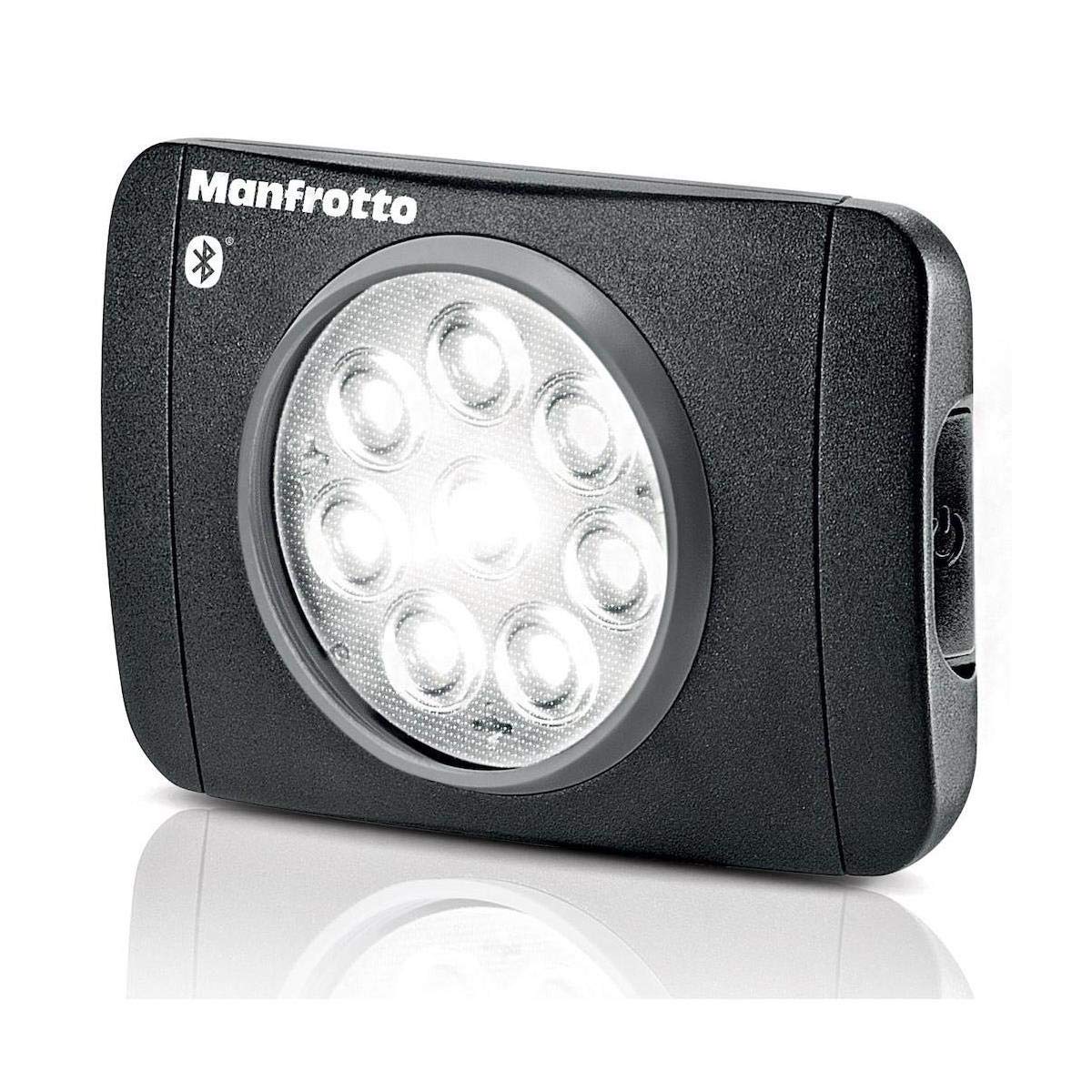 Manfrotto Lumimuse 8 On-Camera LED Light with Bluetooth - Professional Video Lighting for YouTube, Vlogging, Photography & Live Streaming