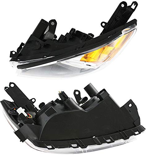 Toyota RAV4 Sport Headlights Lamps Set - Compatible with 2009-2012 Models (Japan Built) | Halogen Driver & Passenger Side | Perfect for Night Driving & Off-Road Adventures