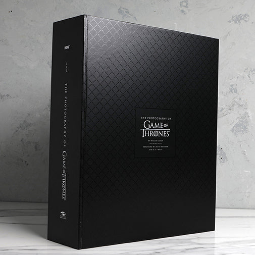 Game of Thrones Photography Book - Official HBO Collectible Edition for Fans & Collectors | Perfect for Home Decor, Gifts, and Fantasy Art Lovers